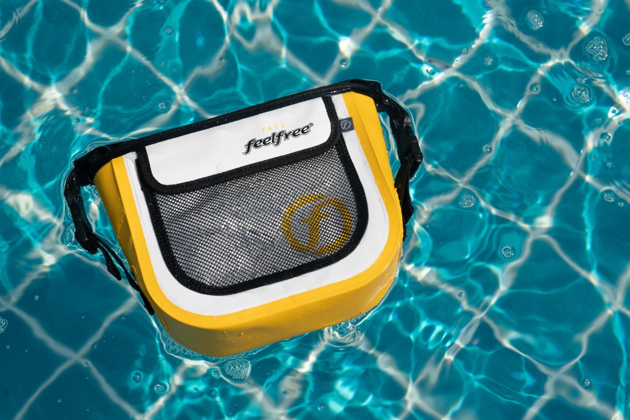 กระเป๋าสะพายกันน้ำ FEELFREE JAZZ 23 สี WHITE / YELLOW_4